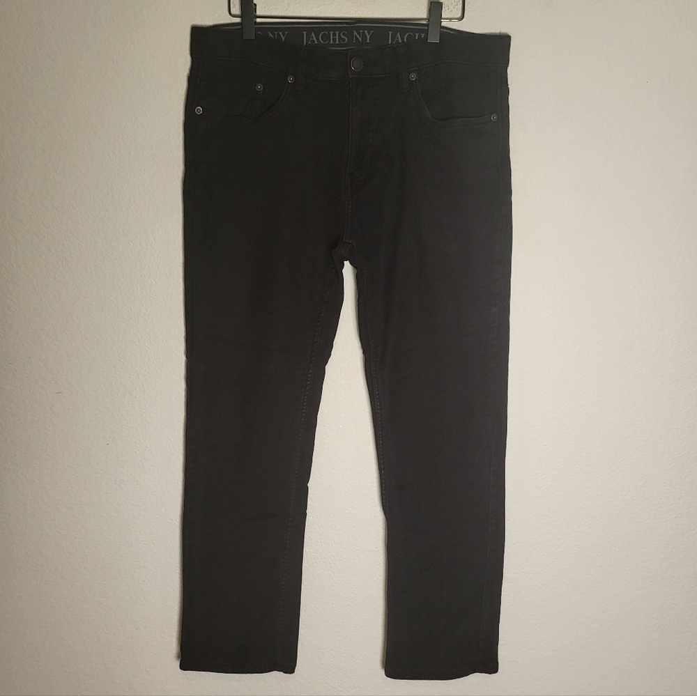 Jachs NY Black Slim Denim Jeans size 34x29